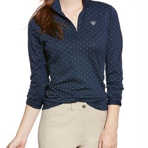 Ariat Girls’ Sunstopper 2.0 1/4 Zip Baselayer